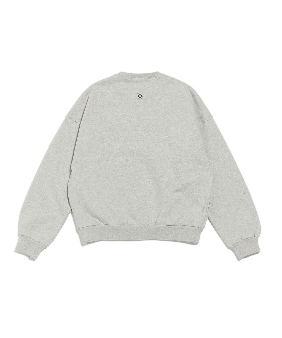 헬로 선라이즈(HELLO SUNRISE) HS Mermaid Logo Sweatshirt (Melange)