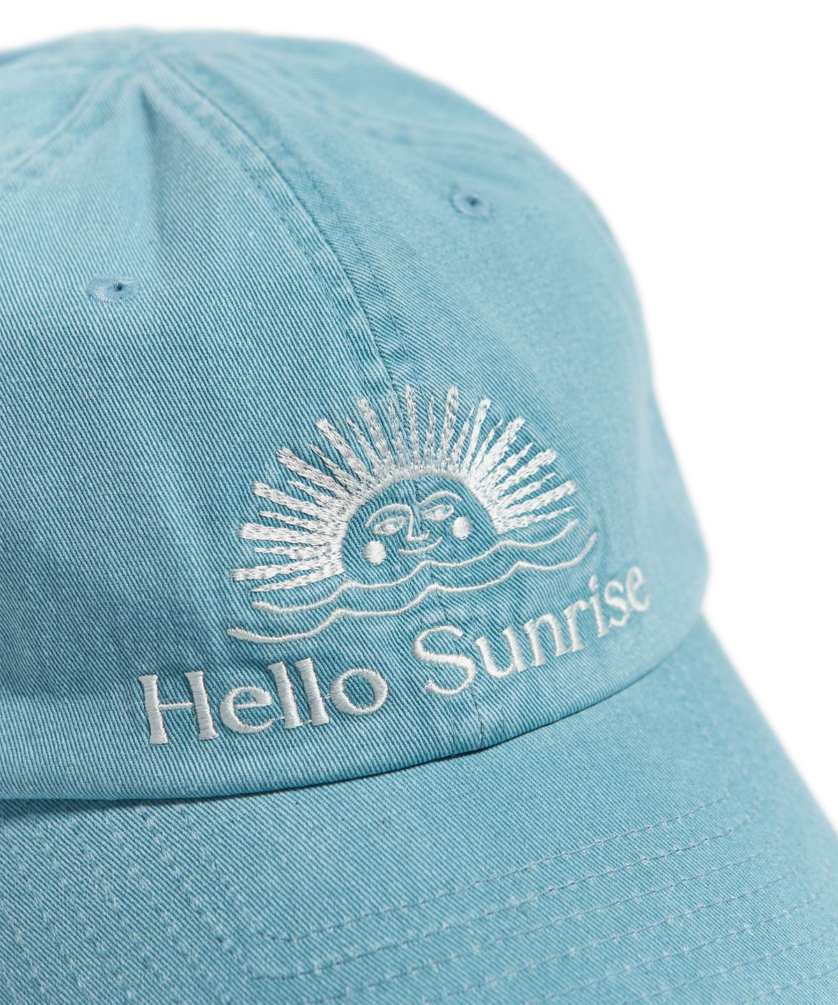 헬로 선라이즈(HELLO SUNRISE) Washed OG Logo Ball Cap (Emerald)