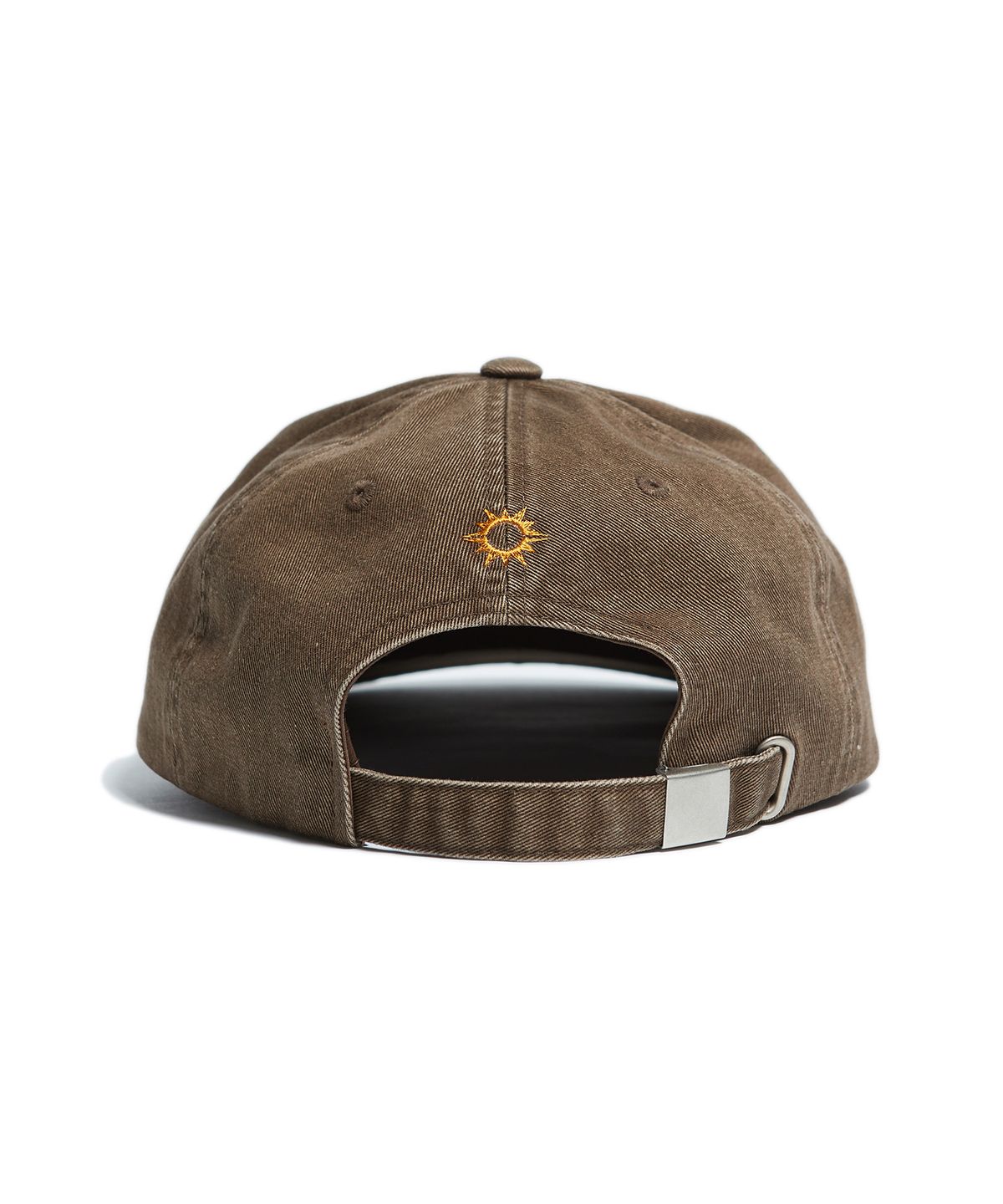 헬로 선라이즈(HELLO SUNRISE) Washed OG Logo 6panel Cap (Brown)