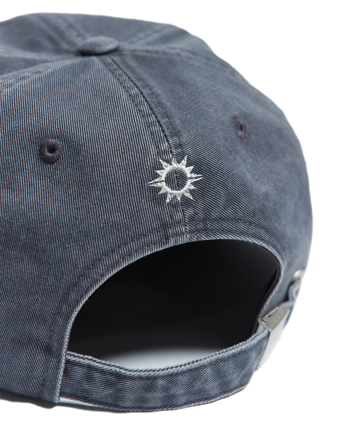헬로 선라이즈(HELLO SUNRISE) Washed OG Logo 6panel Cap (Charcoal)
