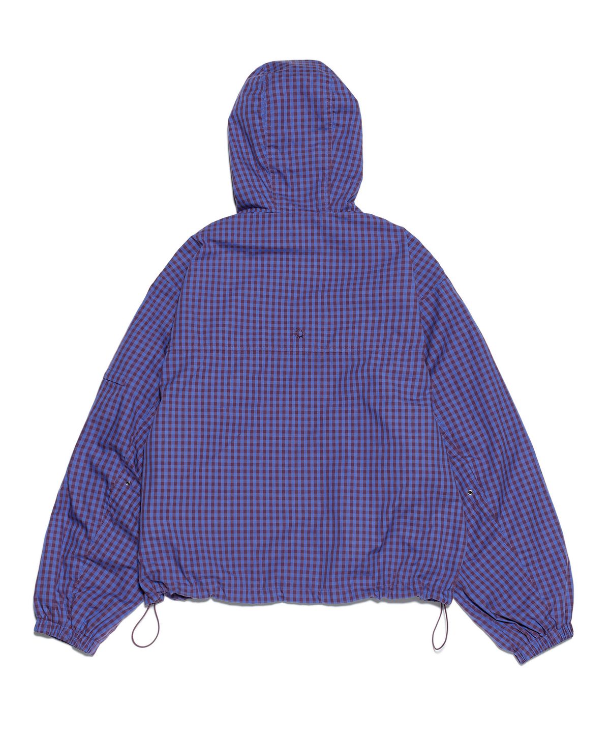 헬로 선라이즈(HELLO SUNRISE) HS Hooded Zip-up Jacket (Purple Check)