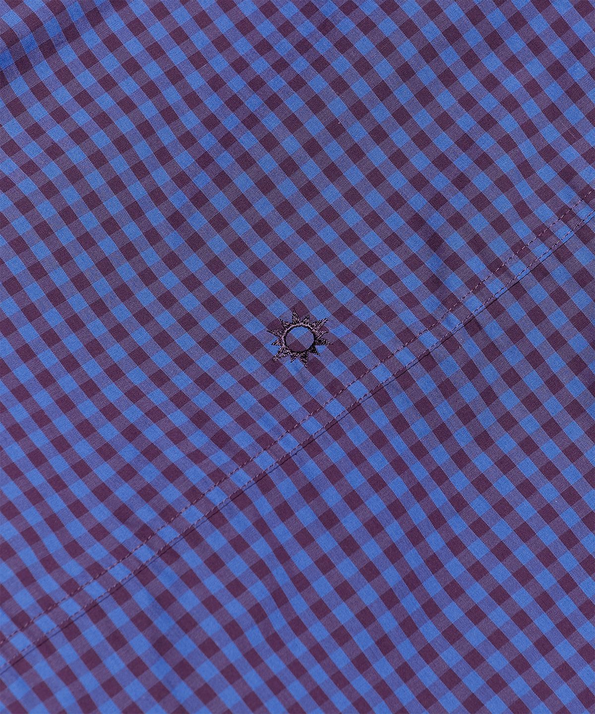 헬로 선라이즈(HELLO SUNRISE) HS Hooded Zip-up Jacket (Purple Check)