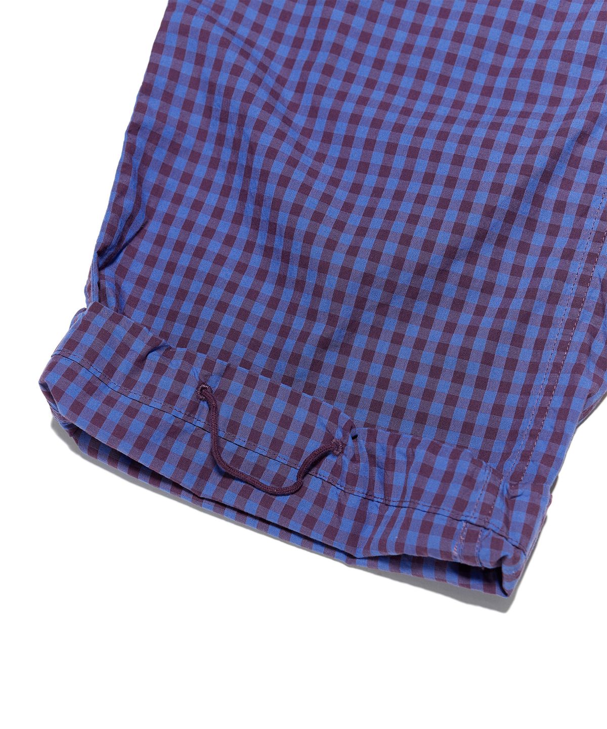 헬로 선라이즈(HELLO SUNRISE) Parachute Cargo Pants (Purple Check)