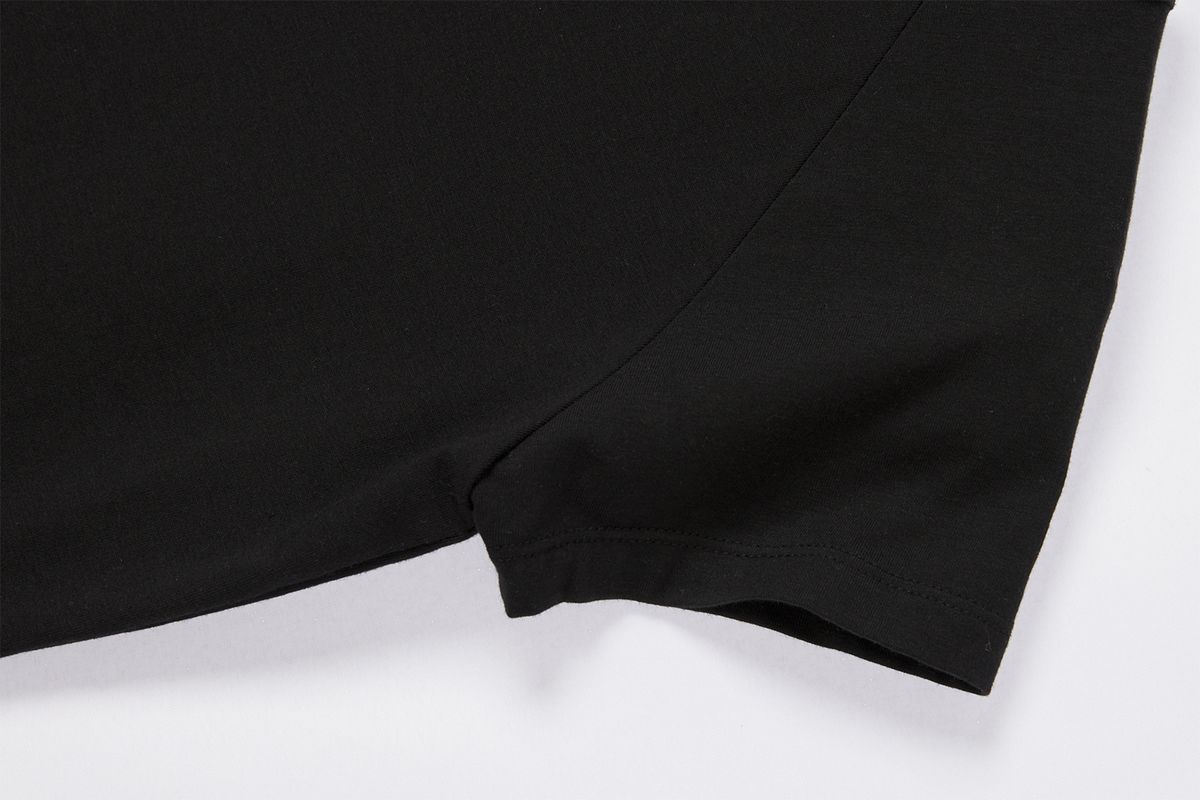 레스트앤레크레이션(REST&RECREATION) RR LOGO CROP T-SHIRT BLACK