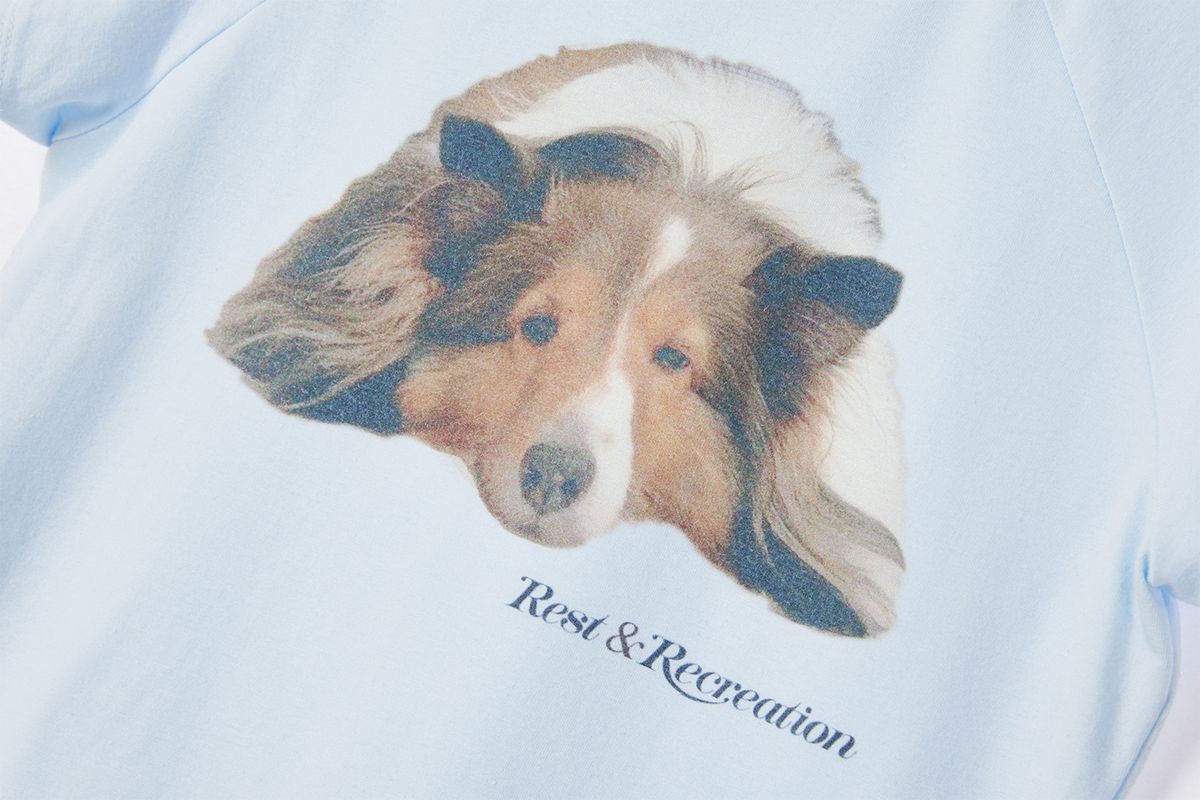 레스트앤레크레이션(REST&RECREATION) RIRI CROP T-SHIRT SKYBLUE