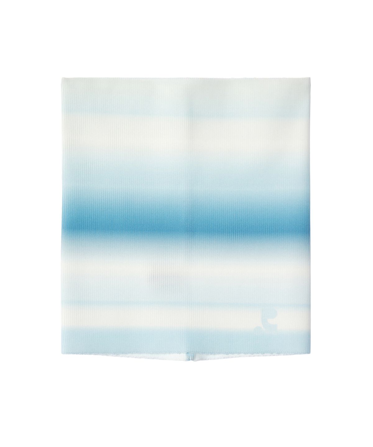 레스트앤레크레이션(REST&RECREATION) RR GRADATION BANDEAU KNIT TOP SKYBLUE