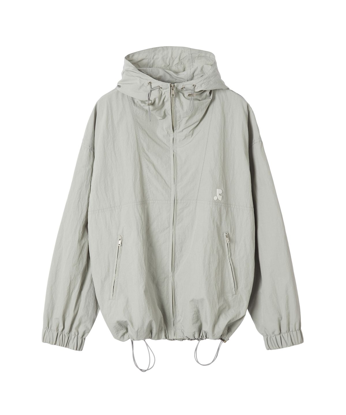 레스트앤레크레이션(REST&RECREATION) RR NYLON ANORAK LIGHTGREY