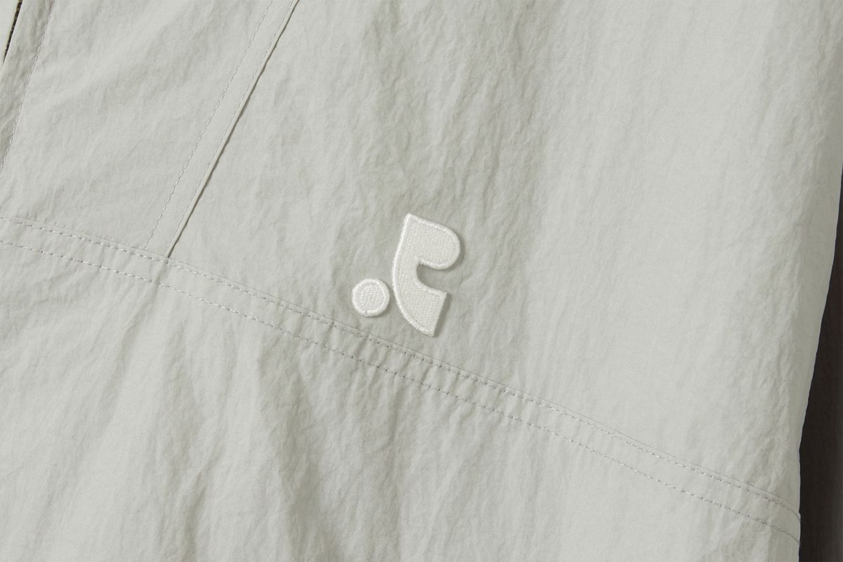 레스트앤레크레이션(REST&RECREATION) RR NYLON ANORAK LIGHTGREY