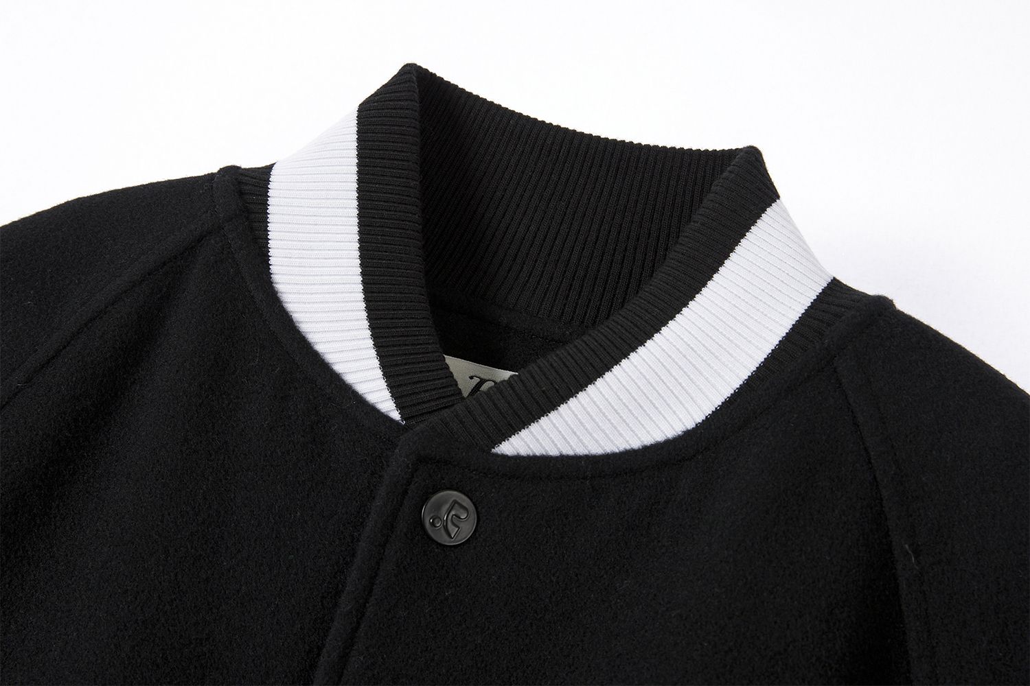 MUSINSA | REST&RECREATION RR BOUCLE EMBROIDERY VARSITY