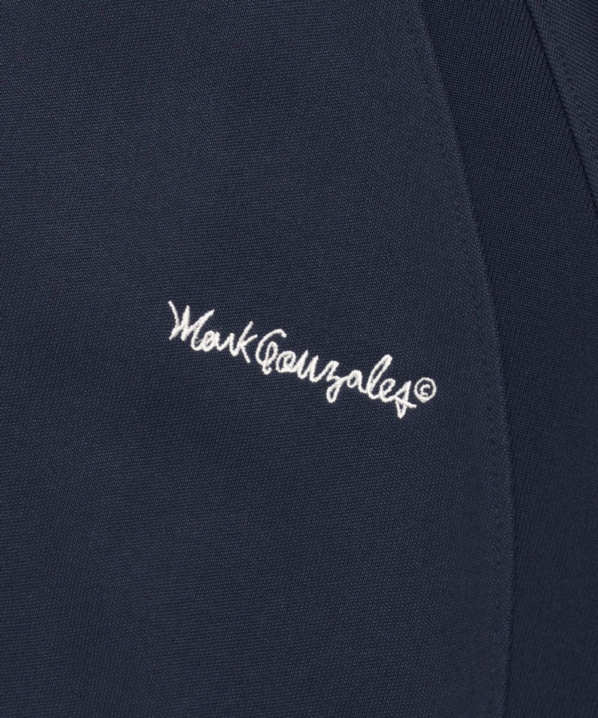마크곤잘레스(MARK GONZALES) SIGN LOGO TAPE DETAIL TRACK JACKET - NAVY