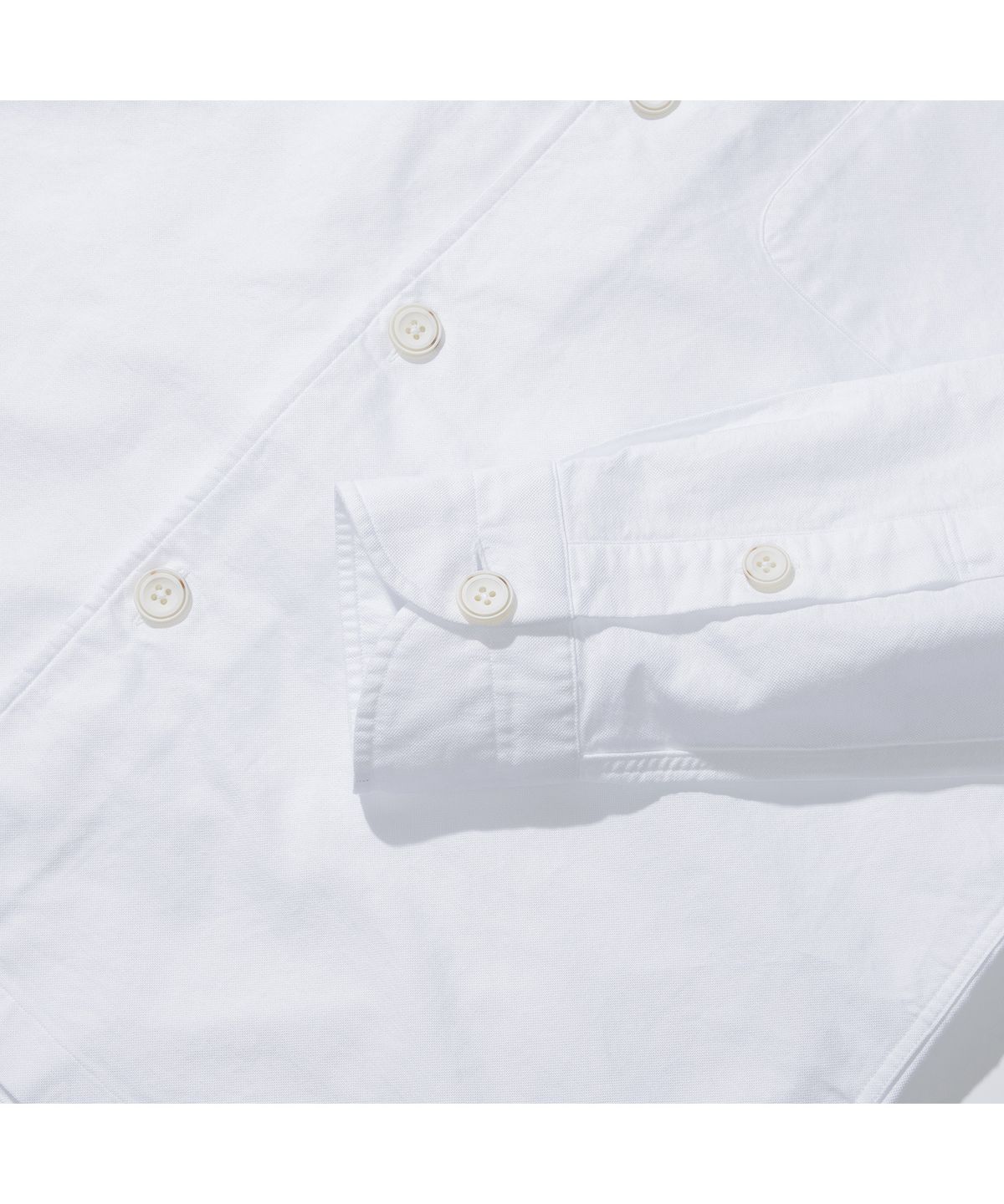 프로드셔츠(PRODESHIRT) [컴포트]쿠반 옥스포드 오버 셔츠 (화이트)