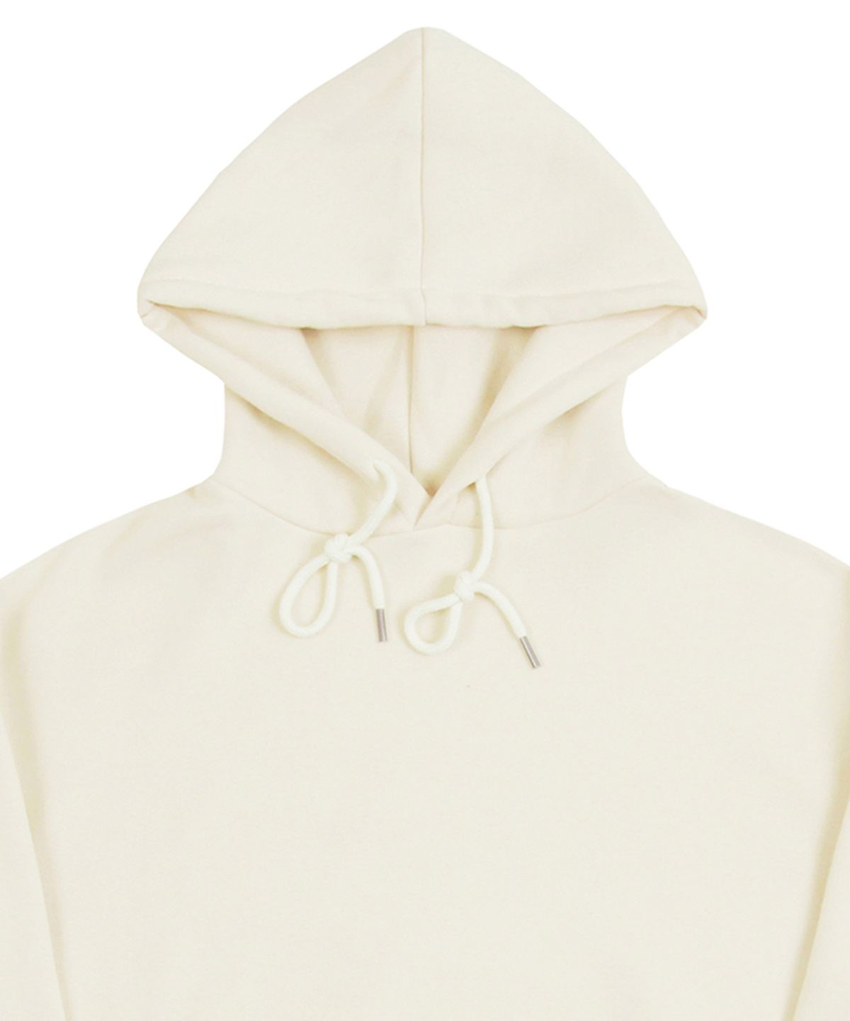 그레이버(GRAVER) [UNISEX]엘보우 체커보드 드로잉스마일 후드티_크림