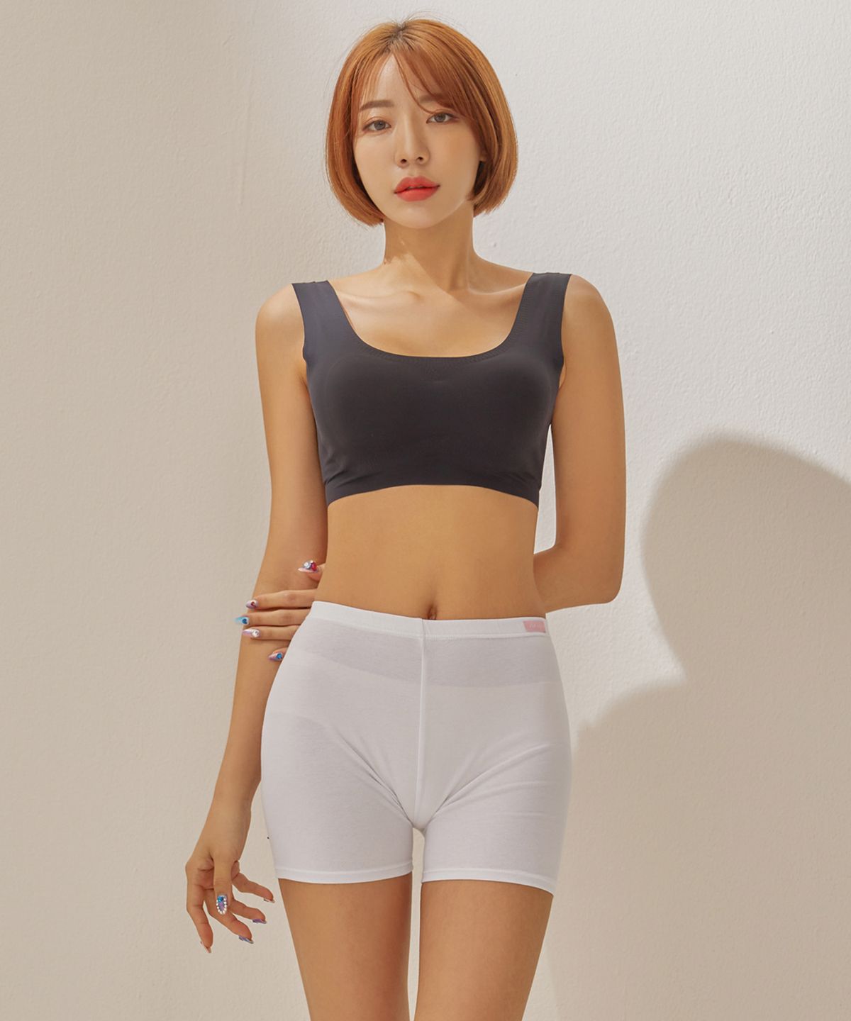 댑(DAB) [2pack] 베이직 면스판 3부 속바지 2매 여성용