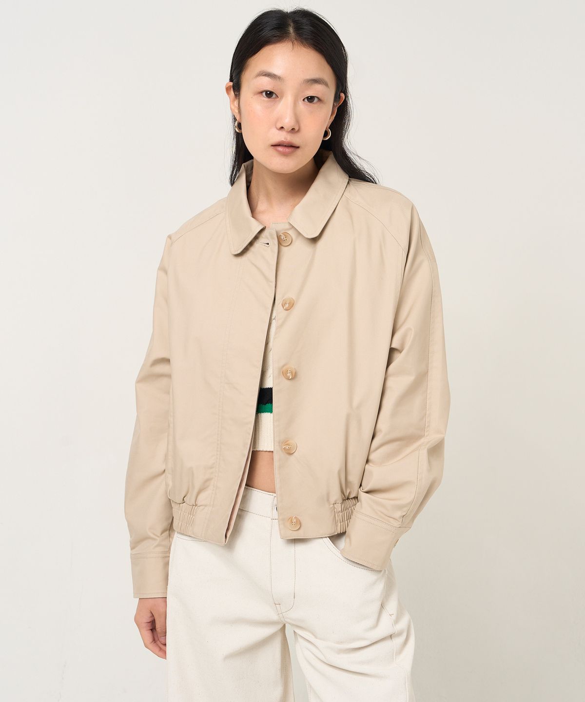 플랙 우먼(PLAC WOMEN) 포켓 블루종 자켓