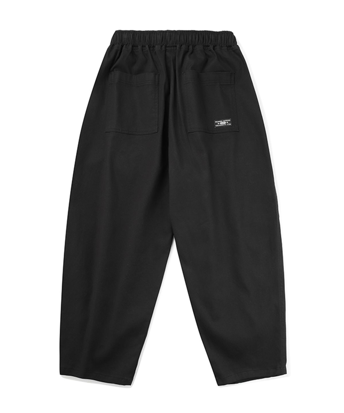 컬럼비아 유니버시티(COLUMBIA UNIVERSITY) NYC LABEL CP WIDE FIT BALLOON PANTS 블랙