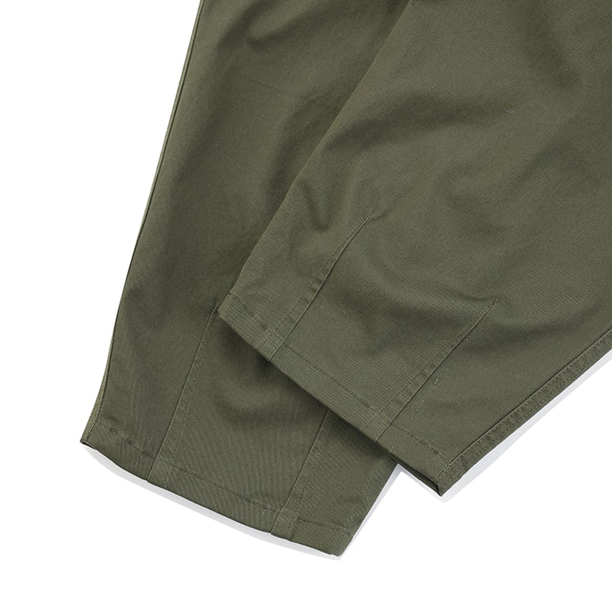 컬럼비아 유니버시티(COLUMBIA UNIVERSITY) NYC LABEL CP WIDE FIT BALLOON PANTS 다크카키