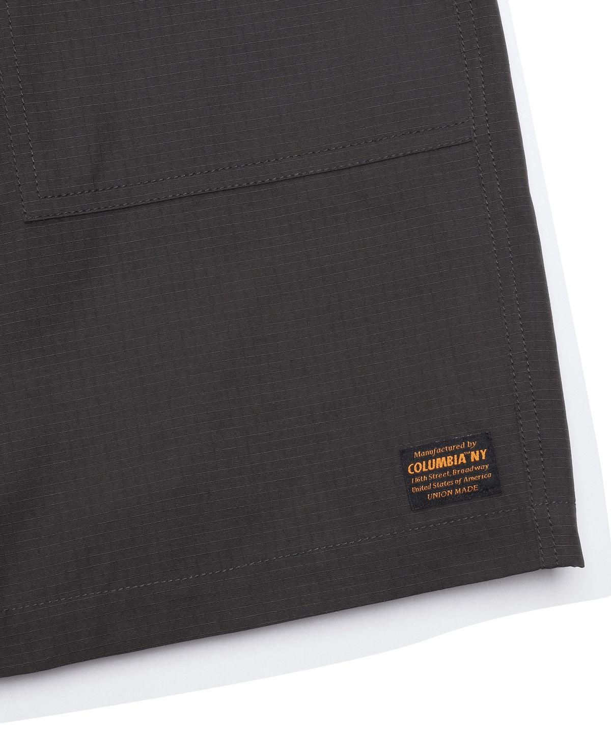 컬럼비아 유니버시티(COLUMBIA UNIVERSITY) MIL-LABEL POCKET UNIFORM SHORTS PANTS 슬레이트블랙