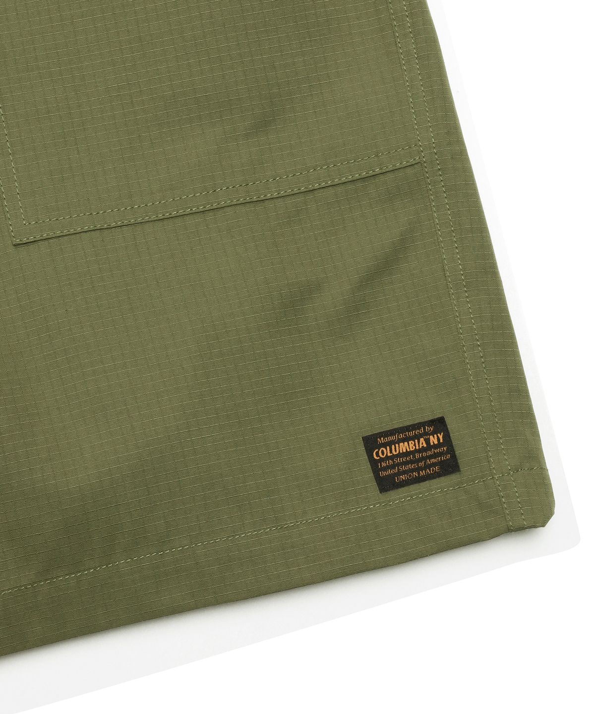 컬럼비아 유니버시티(COLUMBIA UNIVERSITY) MIL-LABEL POCKET UNIFORM SHORTS PANTS 라이트카키