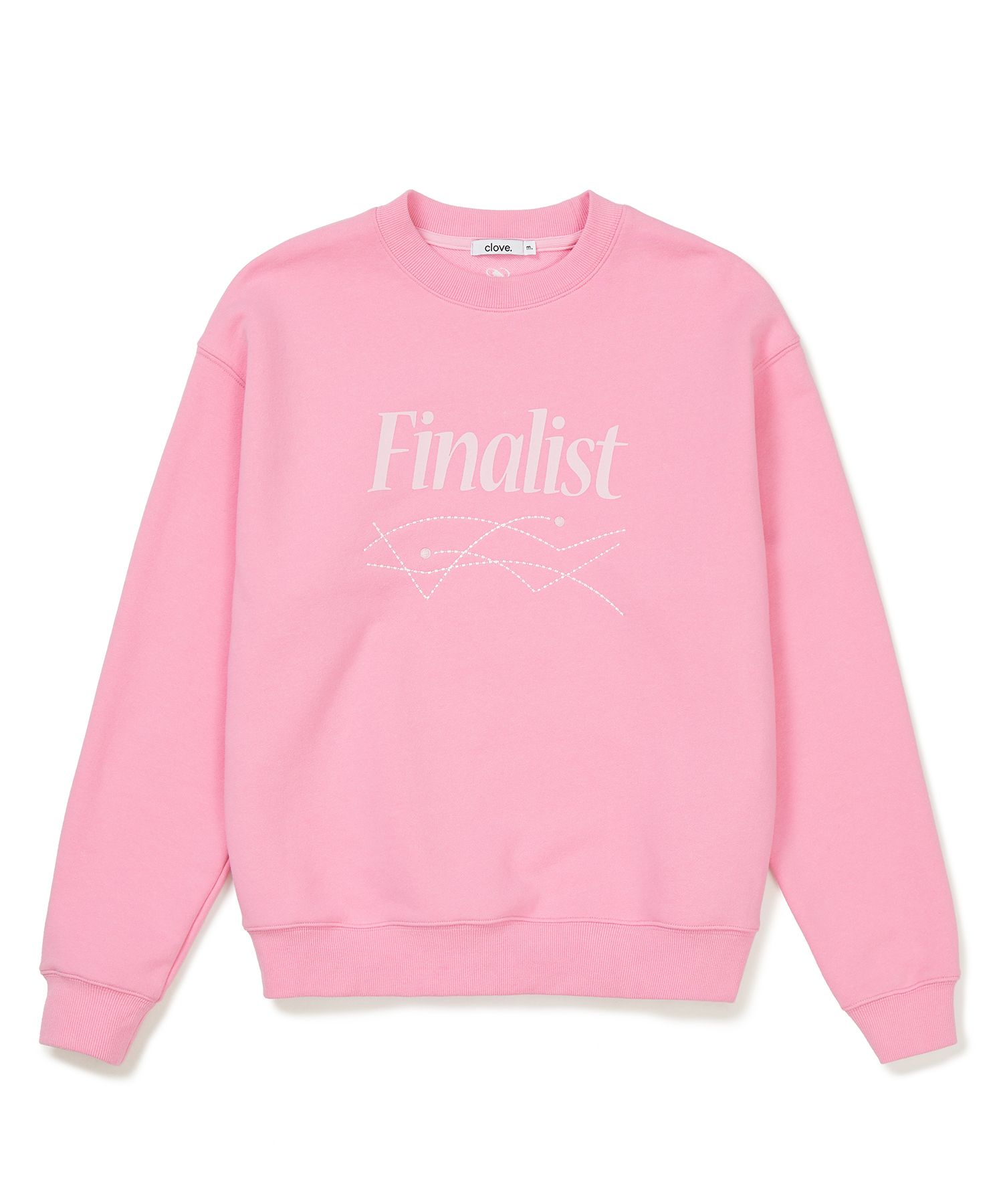 [Clove]★Finalist Logo Sweatshirt MUSINSA | CLOVE [23SS clove] Finalist Logo Sweatshirt (Sky Blue)