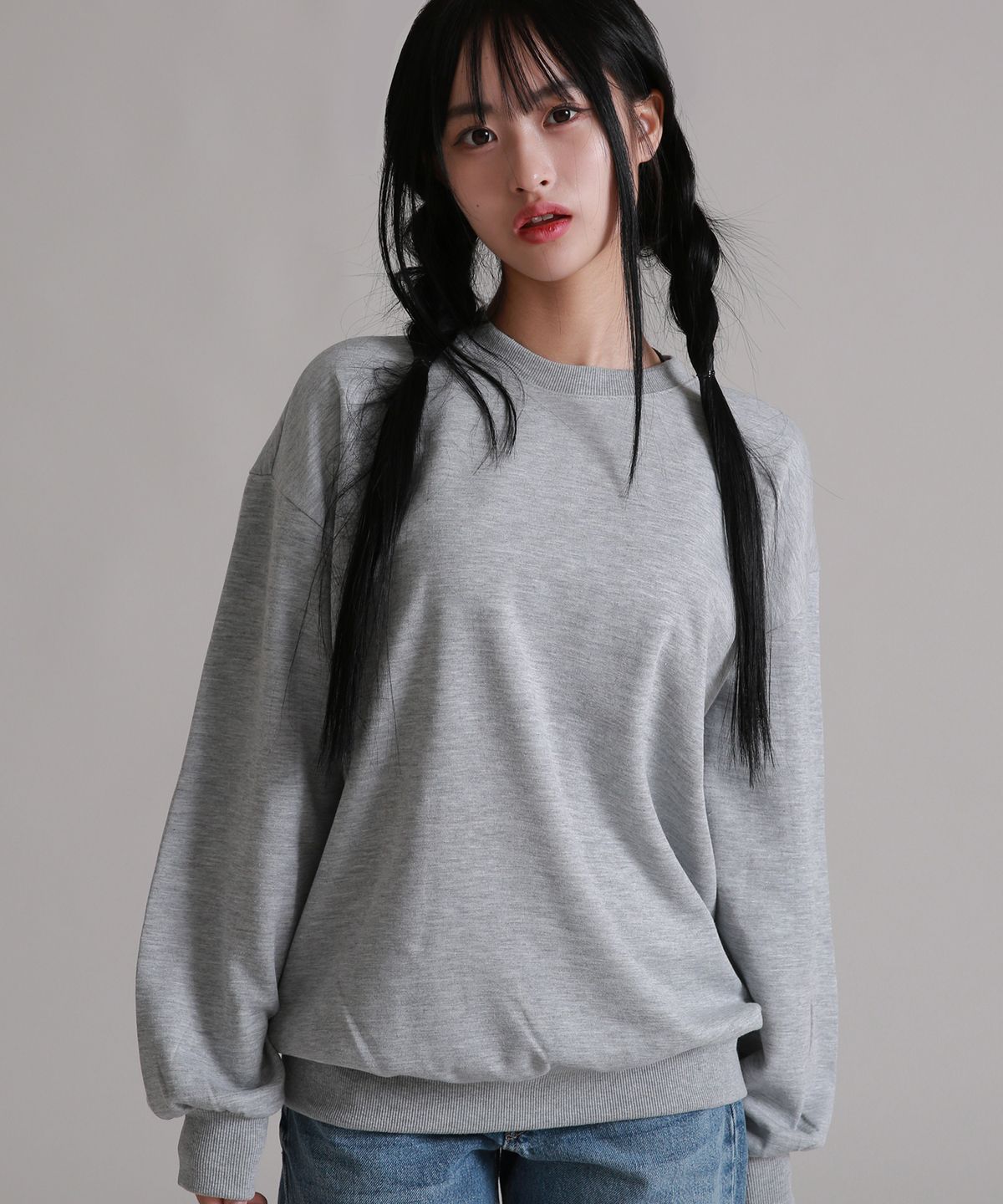 라이크더모스트(LIKE THE MOST) 소프트 오버핏 맨투맨_5colors