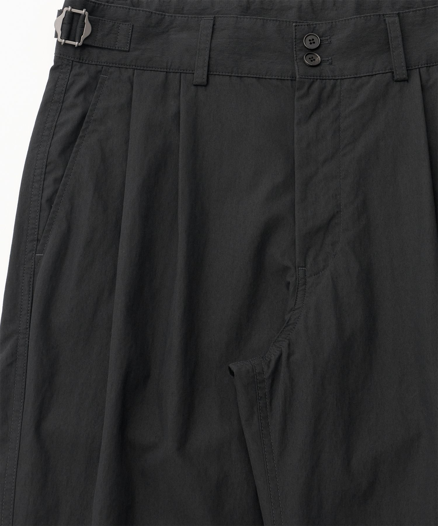 MUSINSA | ANOTHER OFFICE Santiago Officer Pants (Almost Black)