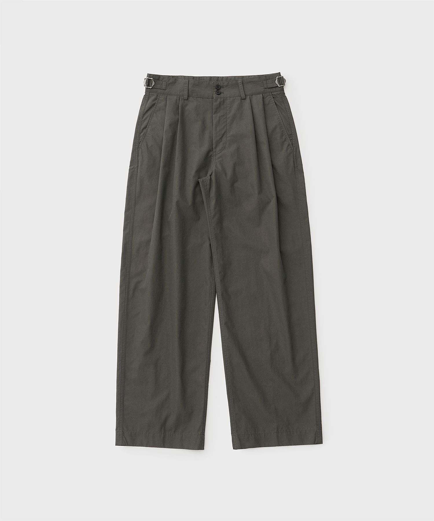 MUSINSA公式 | ANOTHER OFFICE Santiago Slacks Standard (Black)