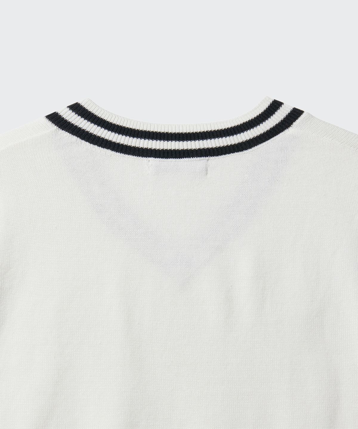 무신사 스탠다드 키즈(MUSINSA STANDARD KIDS) 오버사이즈 프레피 니트 베스트 [아이보리]