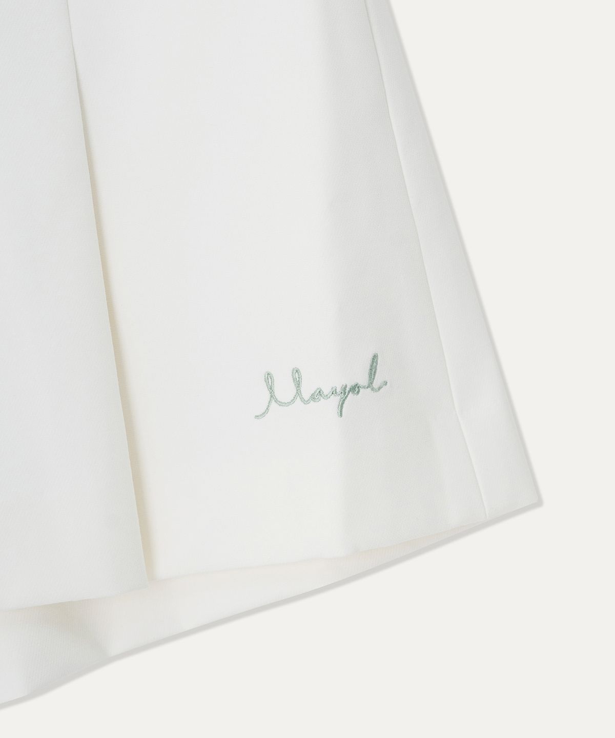 마욜(MAYOL) 주름 팬츠_아이보리