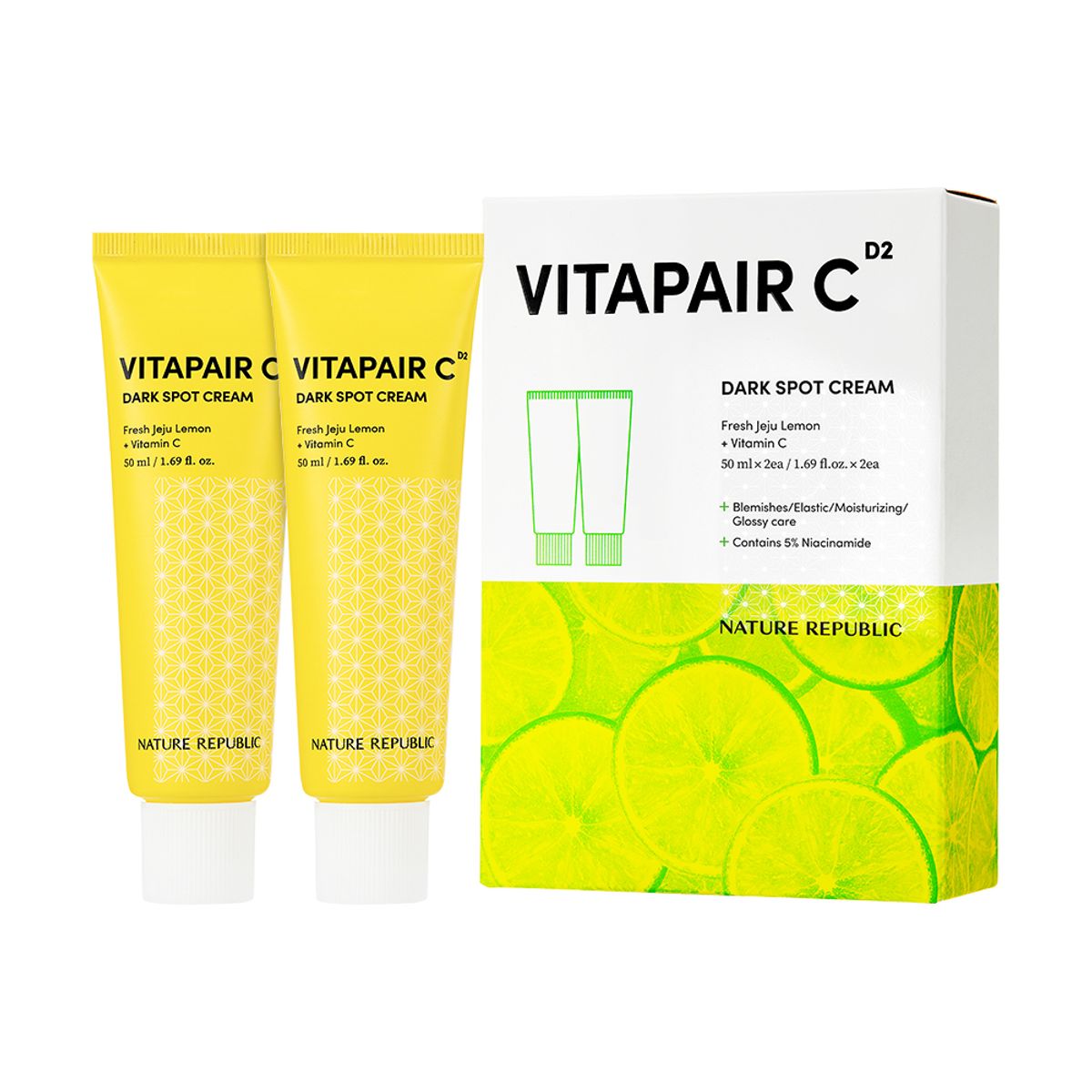 네이처리퍼블릭(NATURE REPUBLIC) 비타페어C 잡티 크림 (50ml+50ml)