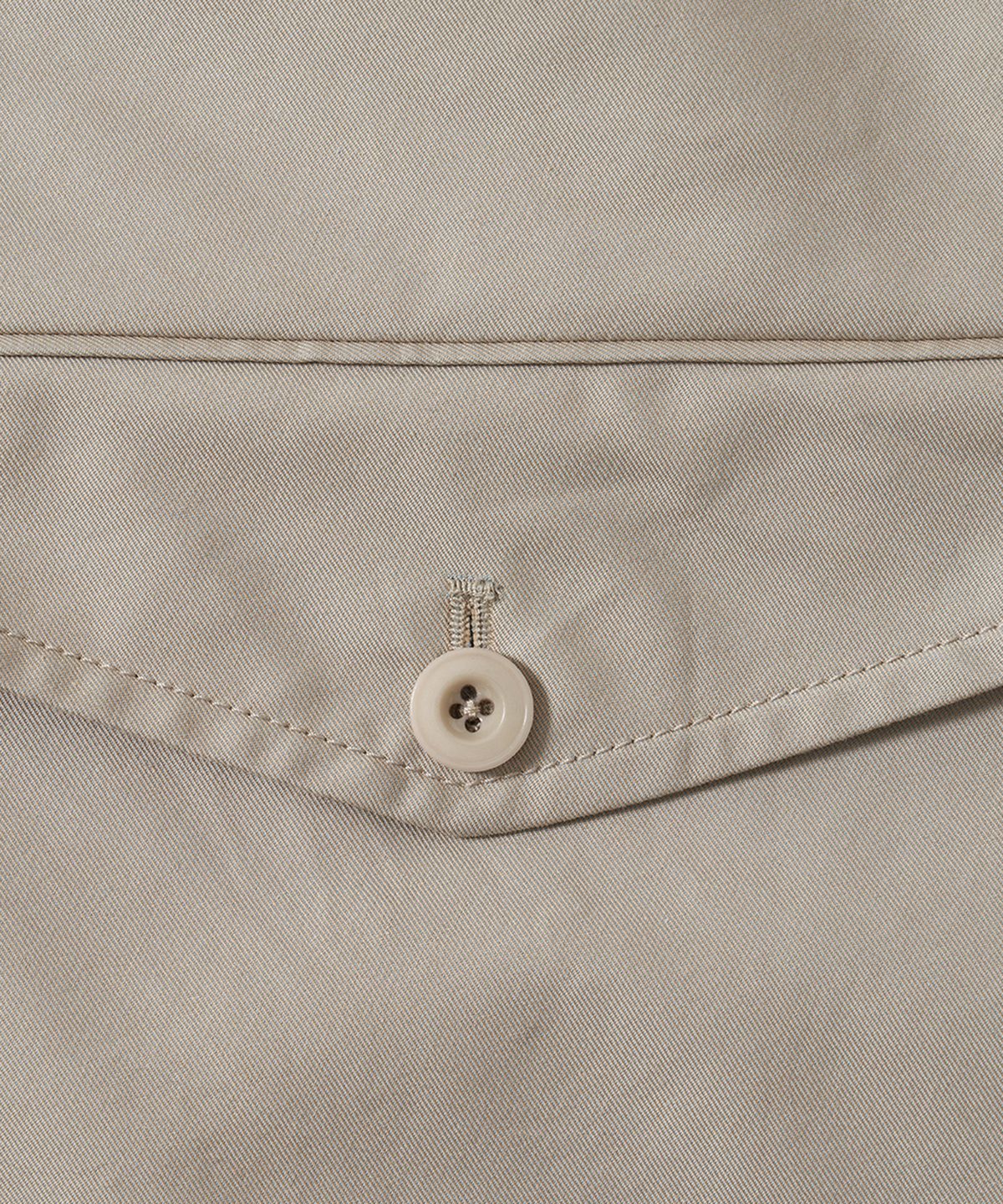 포터리(POTTERY) Cottom Harrington Jacket Supima Cotton 60/2 High Density Twill Cloth Washer Finish (Beige Sax)
