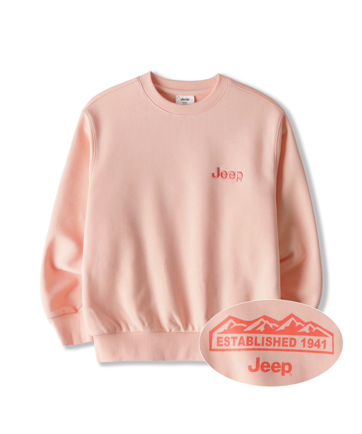 지프키즈(JEEPKIDS) 엠로고 크레용 맨투맨_KO5TSU841LO