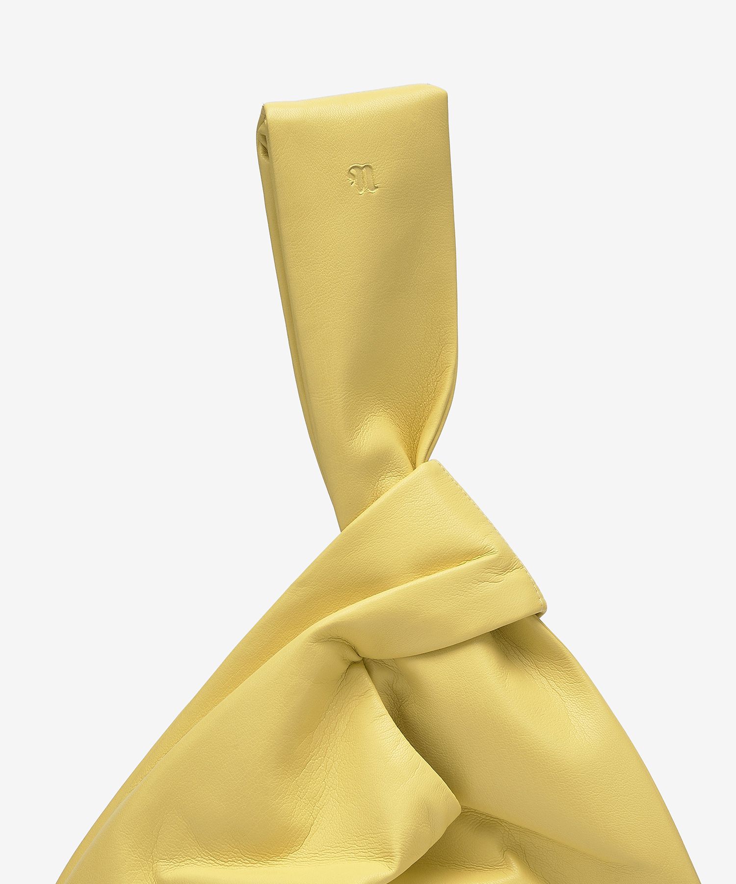 ★nanushka★ Zen Patent Leather Tote Bag Yellow NW23RSBG0691 MUSINSA | NANUSHKA Zen Patents Leather Tote Bag - Yellow