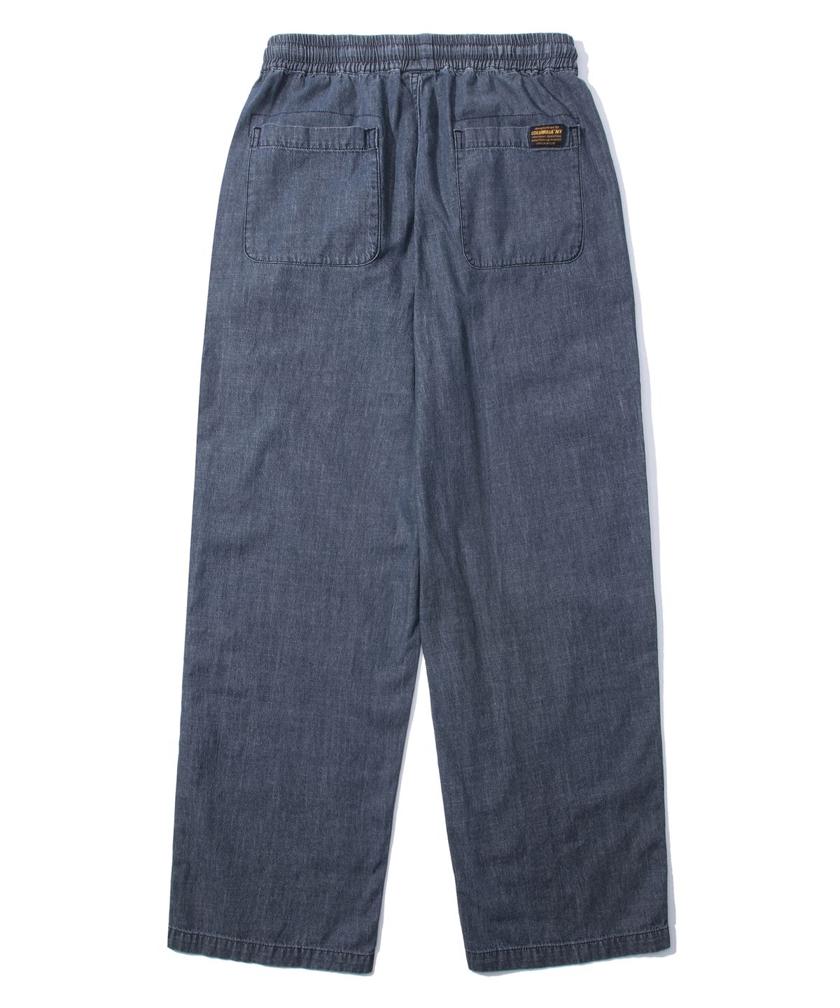 컬럼비아 유니버시티(COLUMBIA UNIVERSITY) MIL-LABEL PINTUCK DENIM PANTS 블랙데님