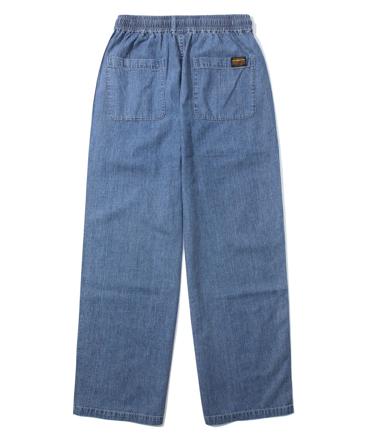 컬럼비아 유니버시티(COLUMBIA UNIVERSITY) MIL-LABEL PINTUCK DENIM PANTS 미드나잇데님
