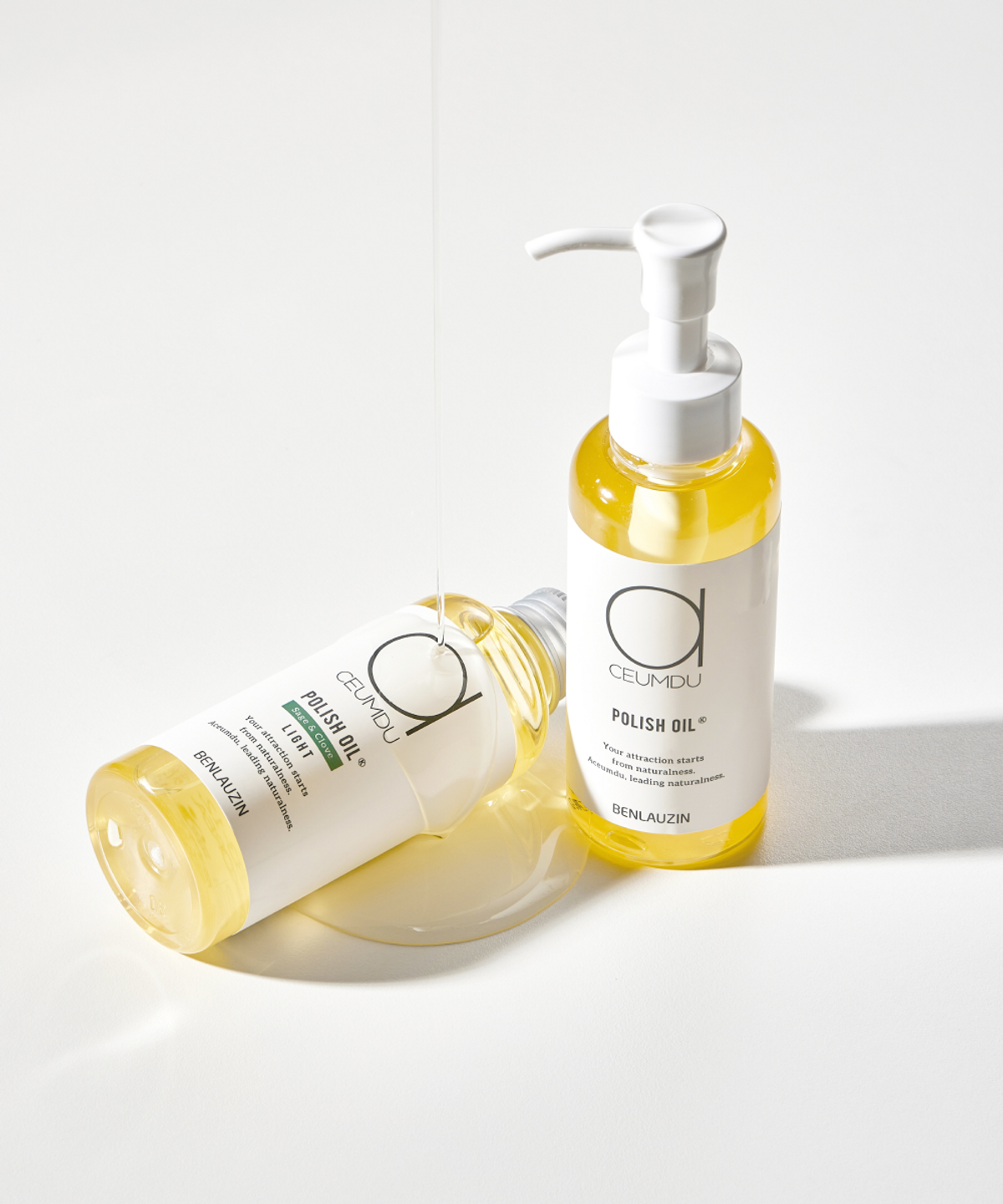 아큼두(ACEUMDU) [웨트헤어/극손상모] 폴리쉬  헤어오일 오리지널 150ml + 펌프