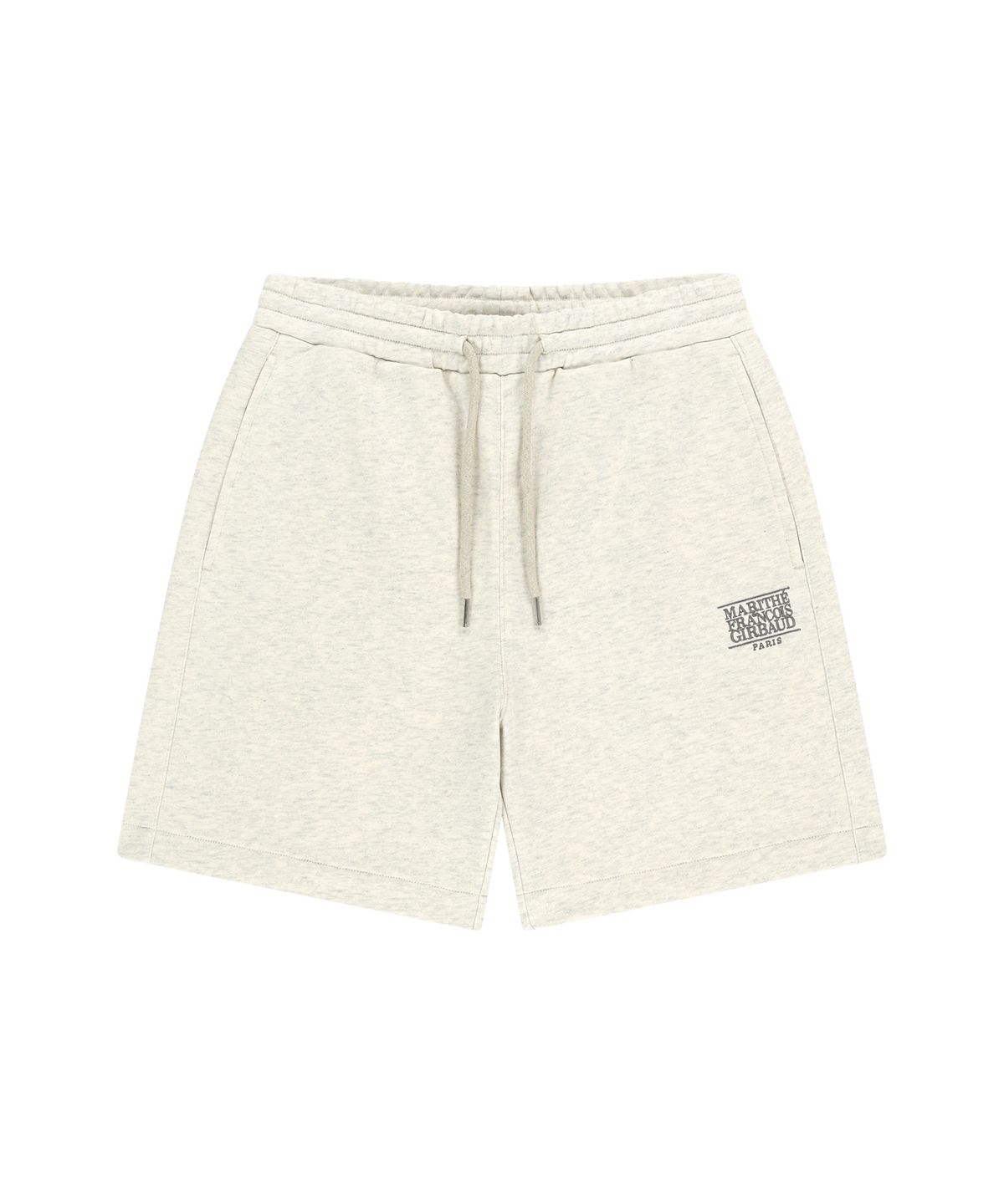 마리떼 프랑소와 저버(MARITHÉ + FRANҪOIS GIRBAUD) CLASSIC LOGO SWEAT SHORTS oatmeal