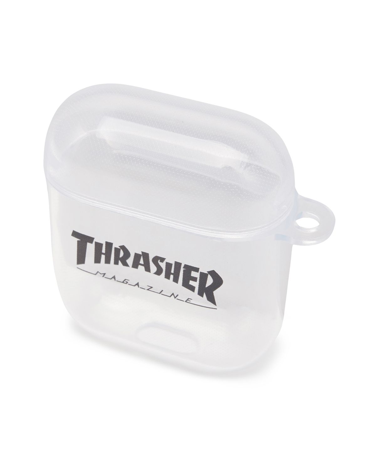 트레셔(THRASHER) 트레셔 에어팟 케이스 클리어 블랙