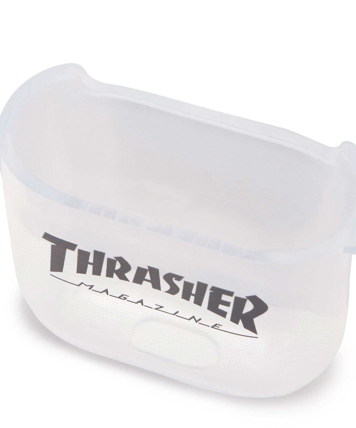 트레셔(THRASHER) 트레셔 에어팟 케이스 클리어 블랙