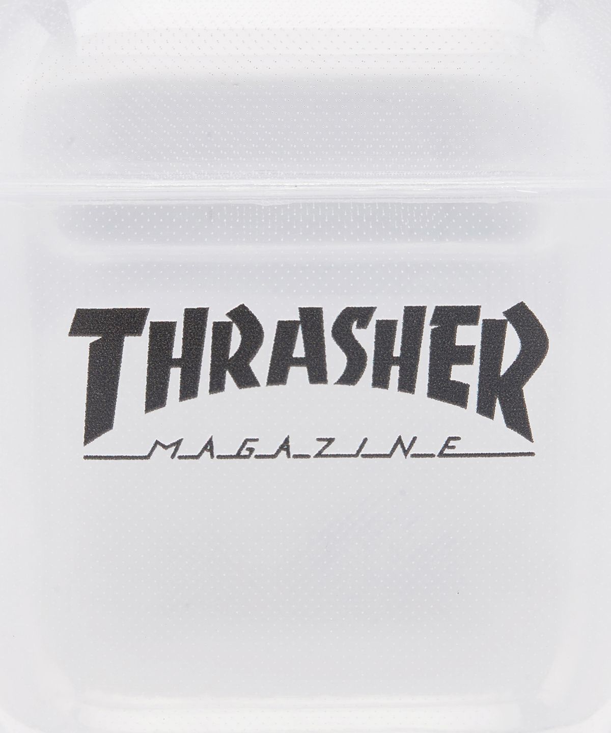 트레셔(THRASHER) 트레셔 에어팟 케이스 클리어 블랙