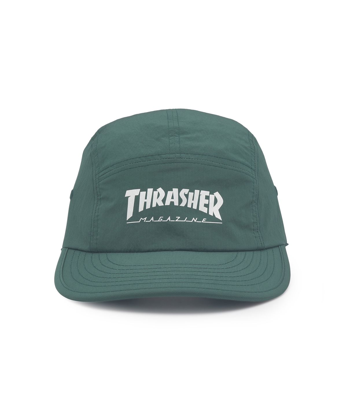 트레셔(THRASHER) 매거진 로고 캠프캡 그린