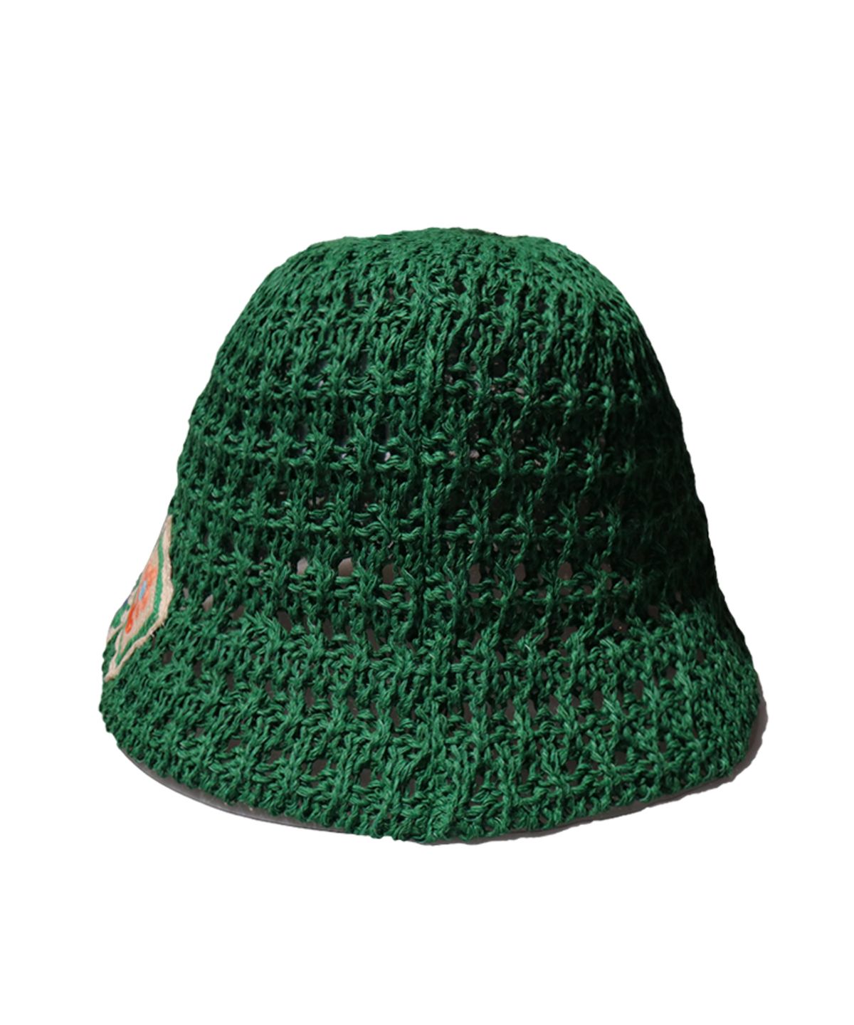 엘케블룸(ELKE BLOEM) FLOWER NET GREEN BUCKET HAT
