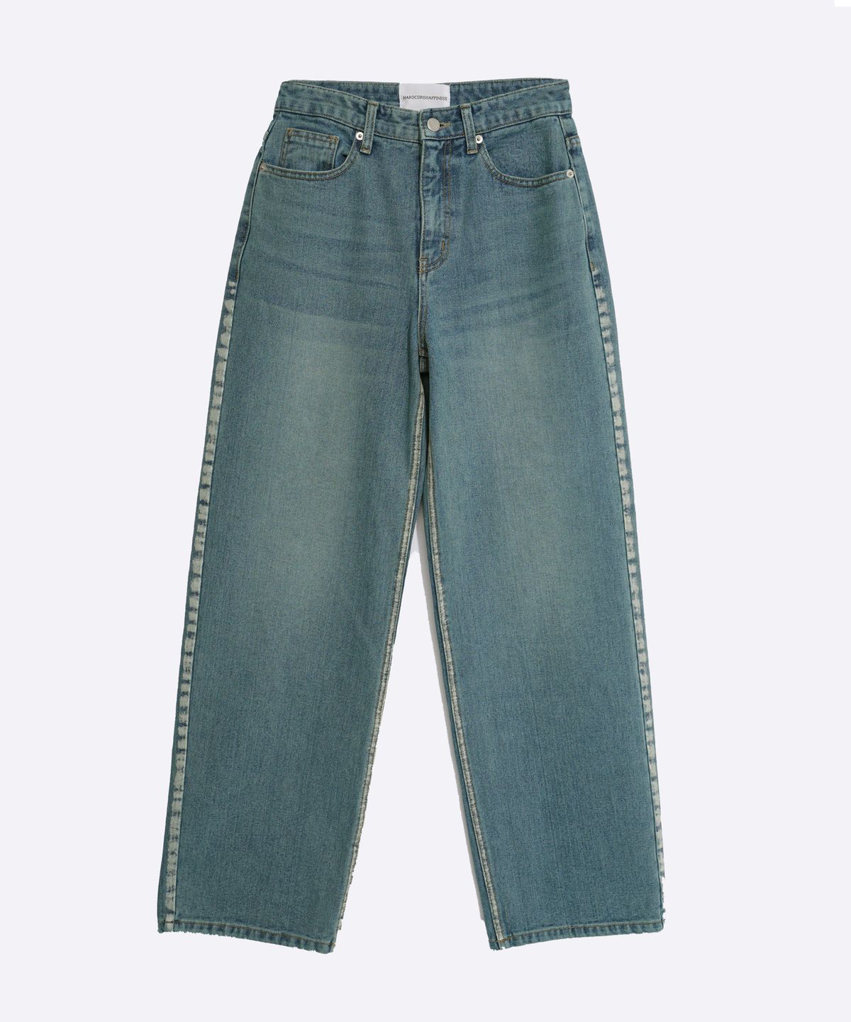 하드코어 해피니스(HARDCORE HAPPINESS) STRAIGHT MILK DENIM PANTS