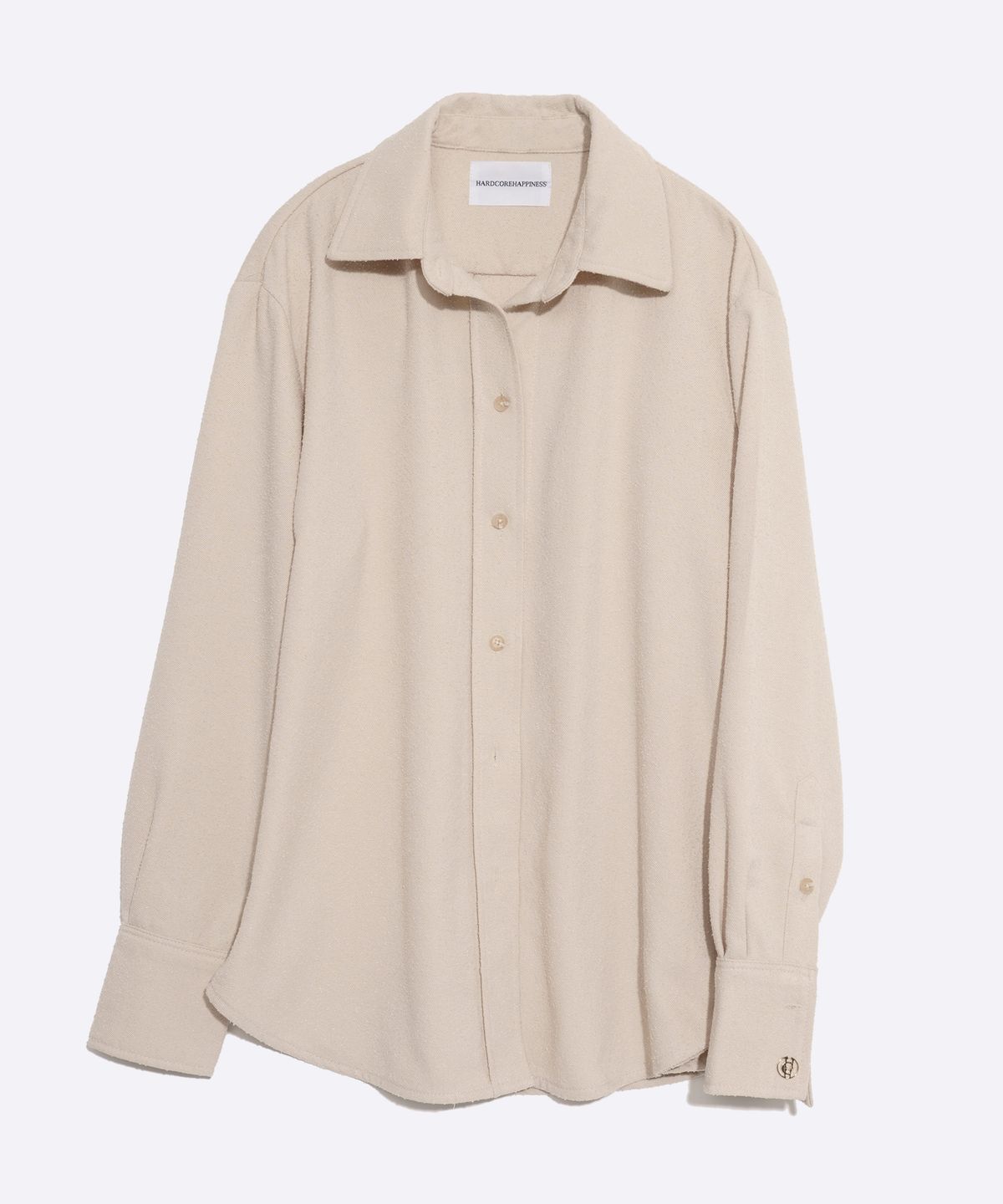 하드코어 해피니스(HARDCORE HAPPINESS) SILHOUETTE SIGNATURE SHIRTS_BEIGE