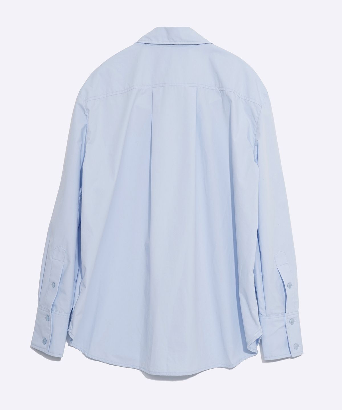 하드코어 해피니스(HARDCORE HAPPINESS) COTTON LOGO POCKET SHIRTS_SKY BLUE