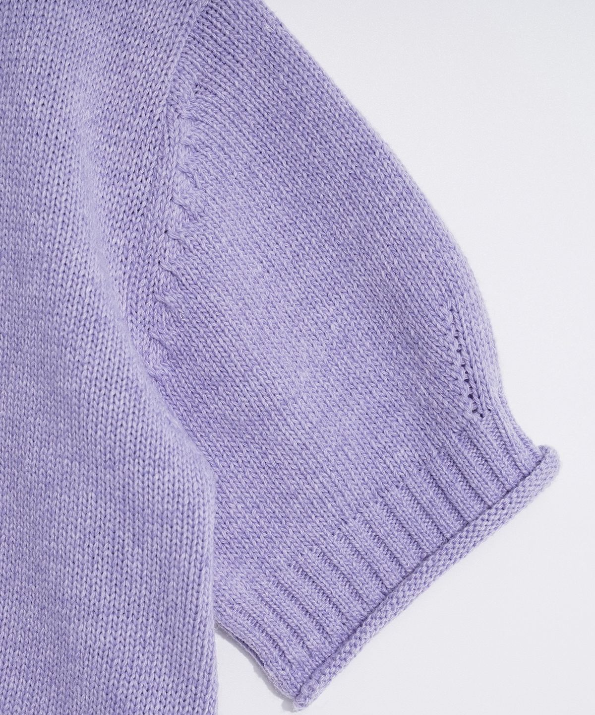 하드코어 해피니스(HARDCORE HAPPINESS) ROLLING BALLOON KNIT_LAVENDER