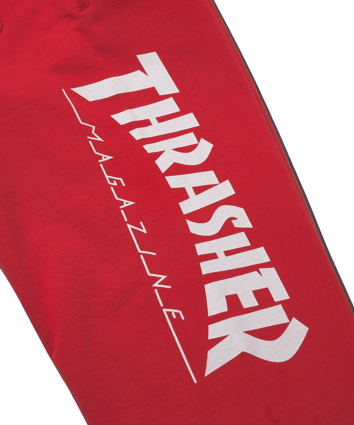트레셔(THRASHER) 매거진 로고 스웻 조거 팬츠 레드