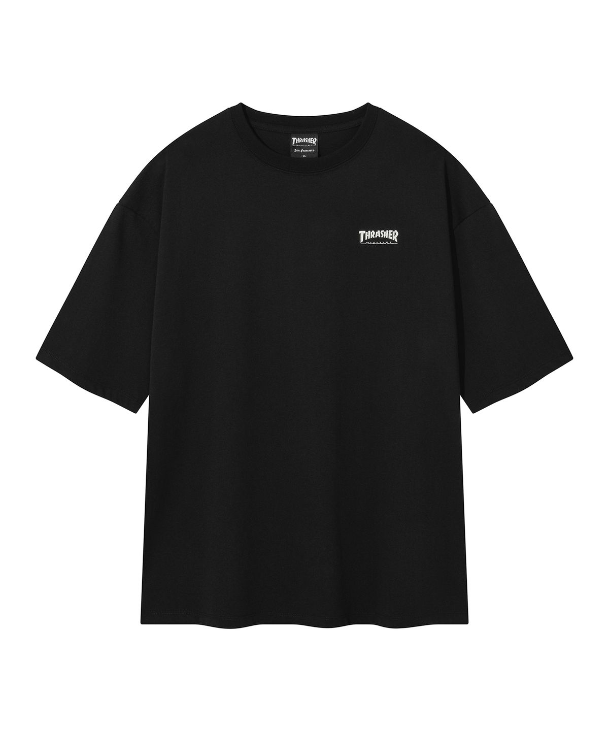 트레셔(THRASHER) 에센셜 티셔츠 2PACK 블랙/화이트