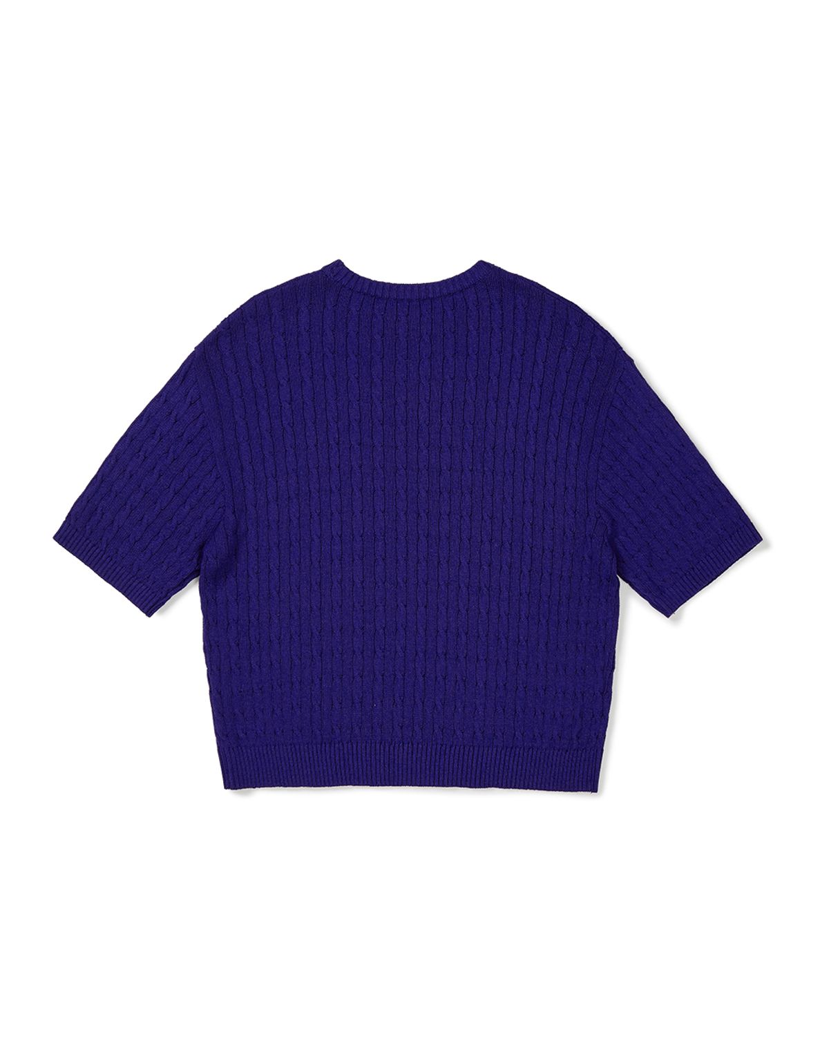 엠엠엘지(MMLG) [Mmlg] AMATEUR CABLE KNIT (BLUE)