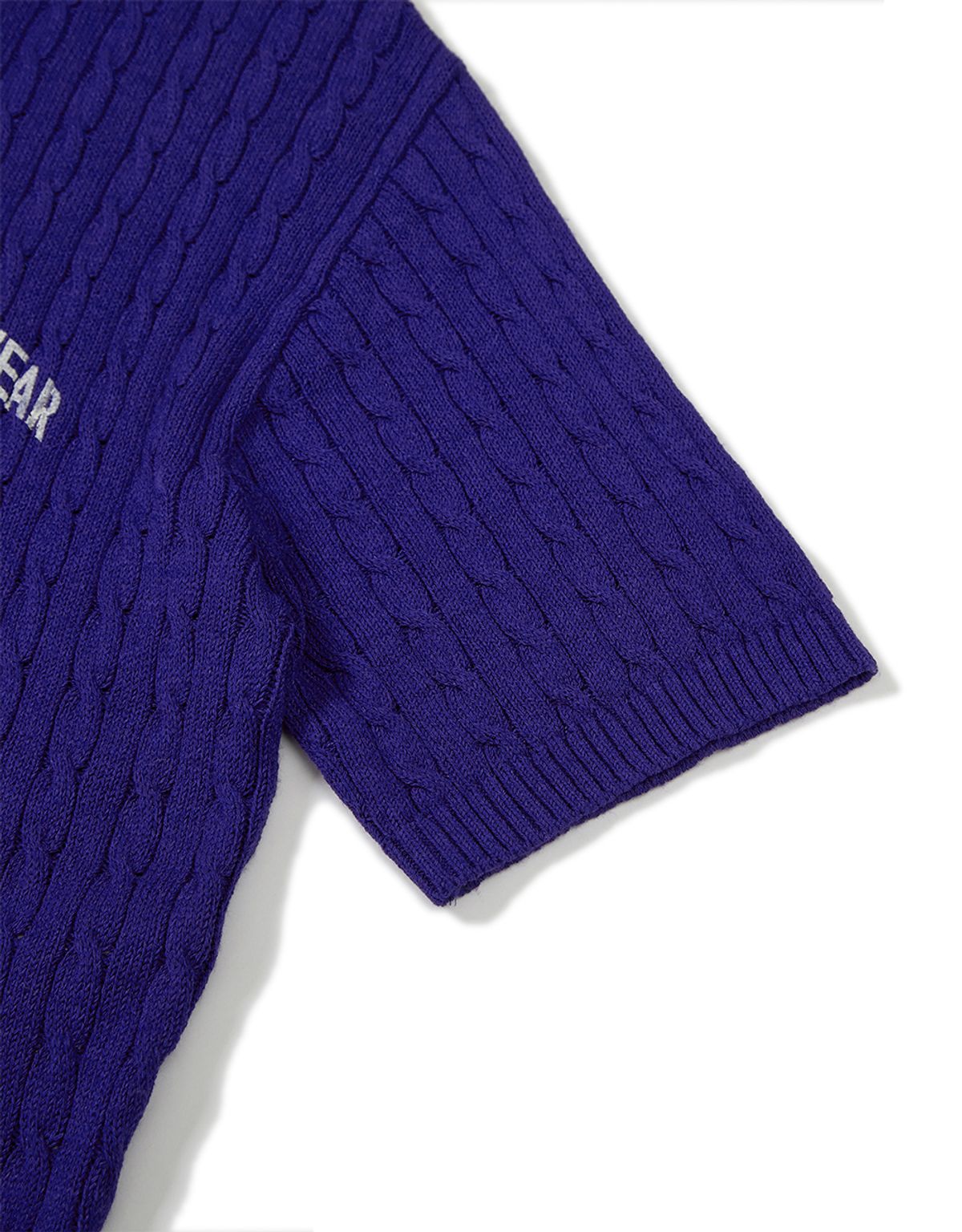 엠엠엘지(MMLG) [Mmlg] AMATEUR CABLE KNIT (BLUE)