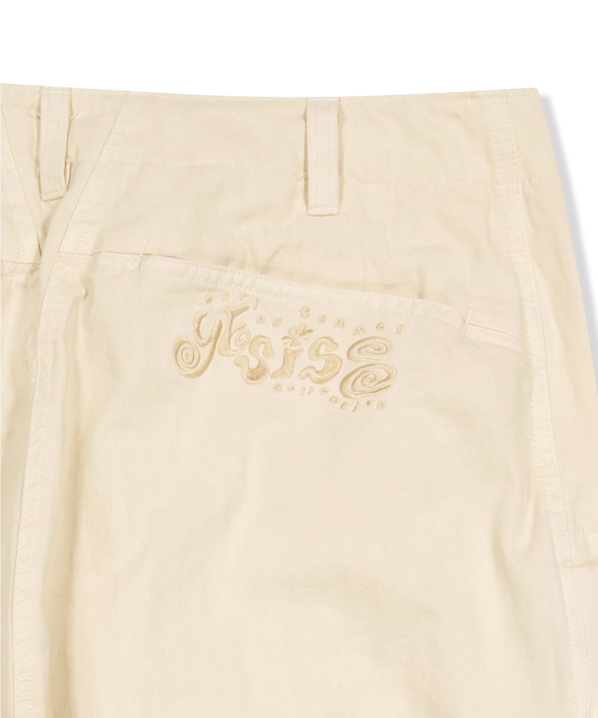 예스아이씨(YESEYESEE) HBT Dyed Field Pants Ivory